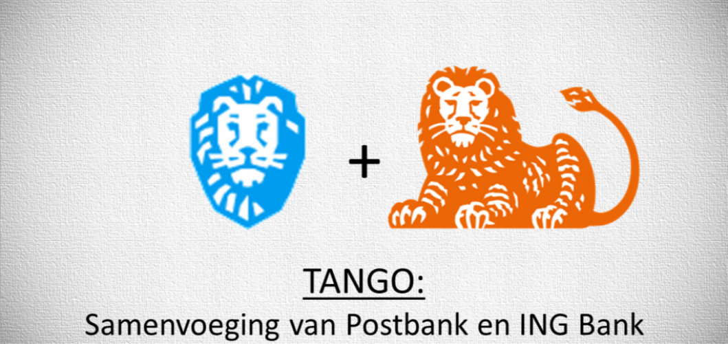 Project 'Tango', de fusie van ING en Postbank in 2009